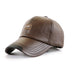 Men's leather baseball cap - Minihomy