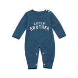 Male Alphabet Long Sleeved Romper Newborn Baby Jumpsuit - Minihomy