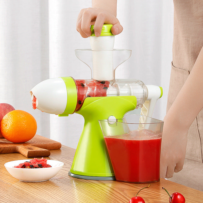 Manual Juicer, Small Household Juicer, Squeeze Lemon Orange Juice, Hand-Cranked Juice, Squeeze Deep-Fried Juice Artifact - Minihomy