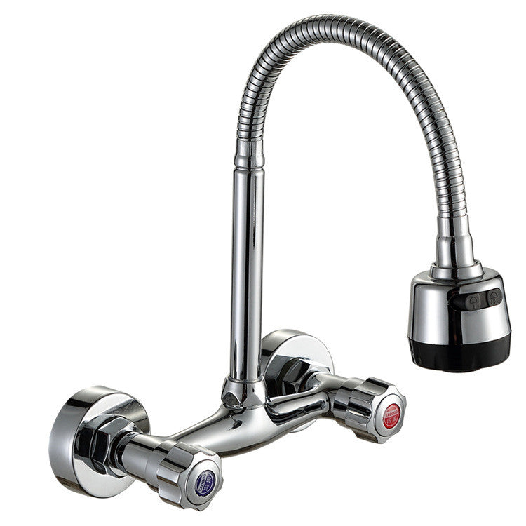 In-Wall Kitchen In-Wall Hot And Cold Water Faucet - Minihomy