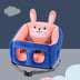 Cartoon Portable Baby Dining Chair Multifunctional Baby Car Can Be Fixed - Minihomy