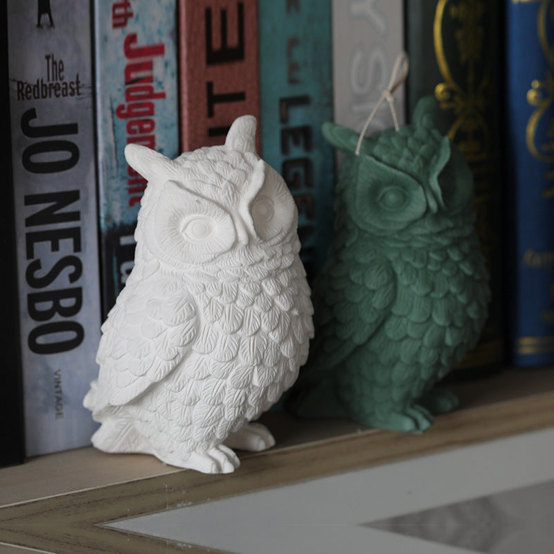 Big Owl Decoration Silicone Mold Home Decoration Decoration - Minihomy