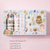 Creative Hand Account Sticker Set And Paper Tape - Minihomy