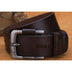 Men's Leather Belt with Cowhide Buckle - Stylish & Creative - Minihomy