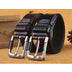 Men's Leather Belt with Cowhide Buckle - Stylish & Creative - Minihomy