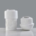 Matte Ceramic Flower Special-shaped Dry Vase Decoration - Minihomy