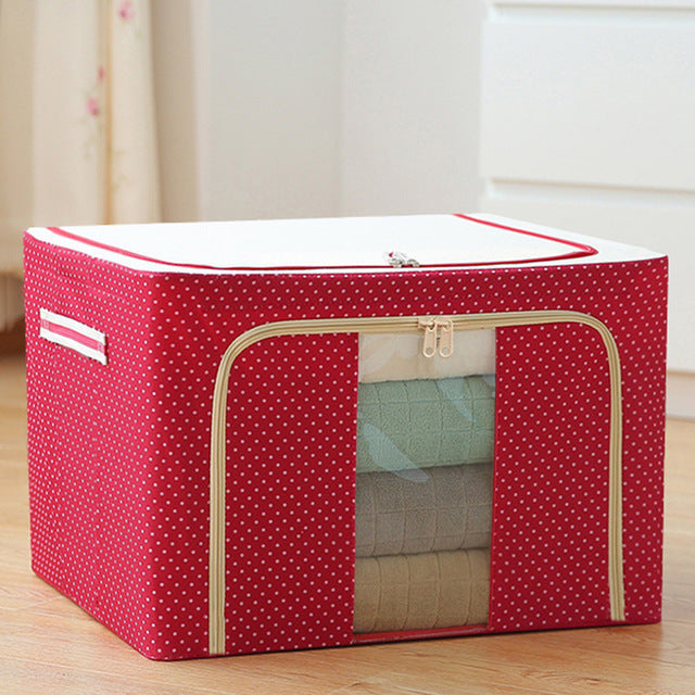 Oxford Cloth Folding Cloth Household Fabric Storage Box - Minihomy