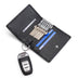 Cowhide Household Key Case Leather Key Case Multi-color Multi-function Coin Purse Zipper Bag - Minihomy