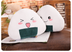 Cartoon Anime Rice Ball Plush Toy Plush Doll Large Sleeping Pillow Ragdoll Doll Children's Day Gift - Minihomy