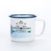 Enamel Camping Mug 300ml Colourful Metal Enamel Coffee Tea Camp Cups Mugs - Minihomy