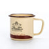 Enamel Camping Mug 300ml Colourful Metal Enamel Coffee Tea Camp Cups Mugs - Minihomy