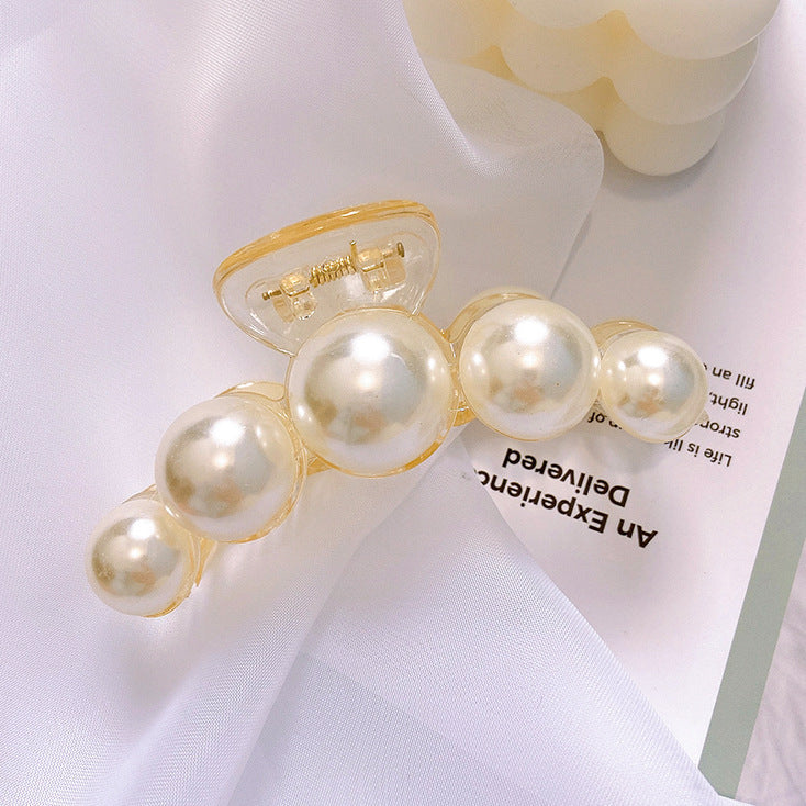 Pearl Hair Clip claw Bathing Hair Accessories - Minihomy