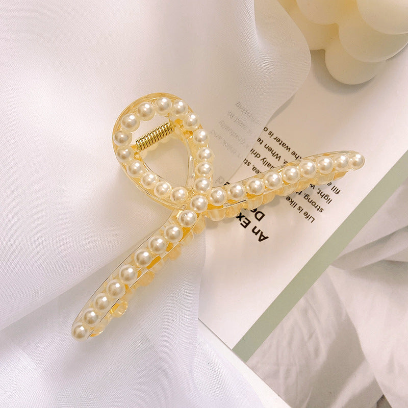 Pearl Hair Clip claw Bathing Hair Accessories - Minihomy