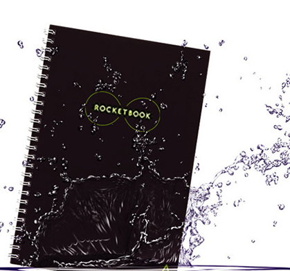 Notebook Electronic Smart Black Technology Wet Wipe Handwriting - Minihomy