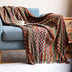 Bohemian Sofa Blanket Cross Border Knitting Blanket Office Nap Blanket Air Conditioning Blanket - Minihomy