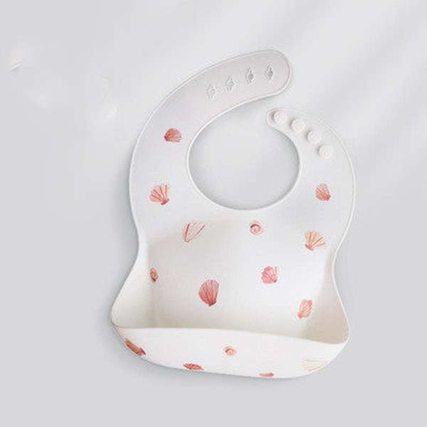 Baby Eating Bibs, Baby Waterproof Silicone Bibs, Feeding Rice Pockets - Minihomy