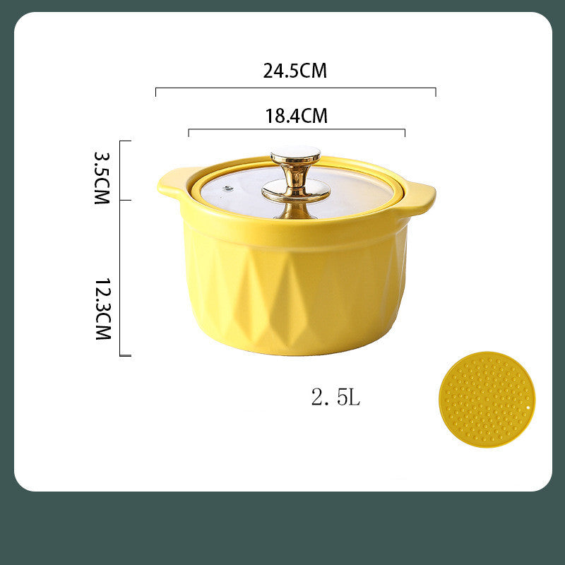 Casserole Stew Pot Ceramic Casserole - Minihomy