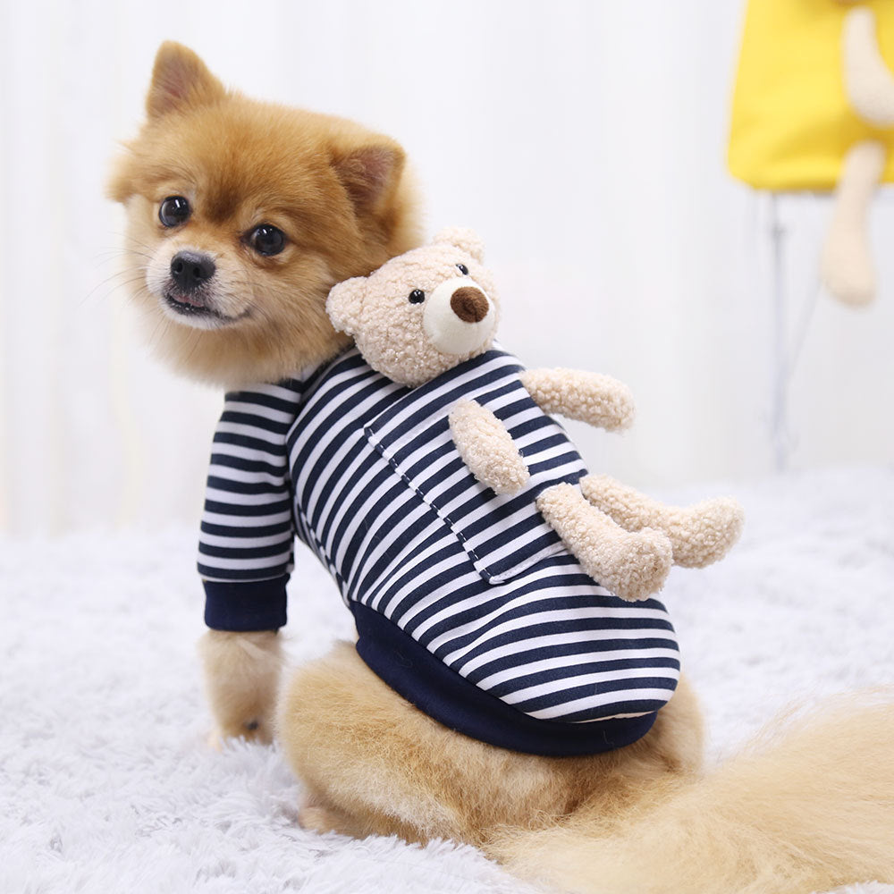 Cat Dog Pet Clothes for Small Dog Cute Spring Sweater - Minihomy