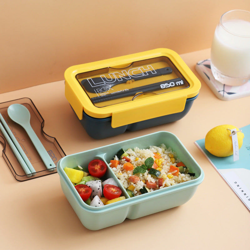 New Japanese-style Single-layer Rectangular Student Lunch Box - Minihomy