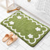 Bathroom Floret Carpet Flower Area Rugs Anti Slip - Minihomy