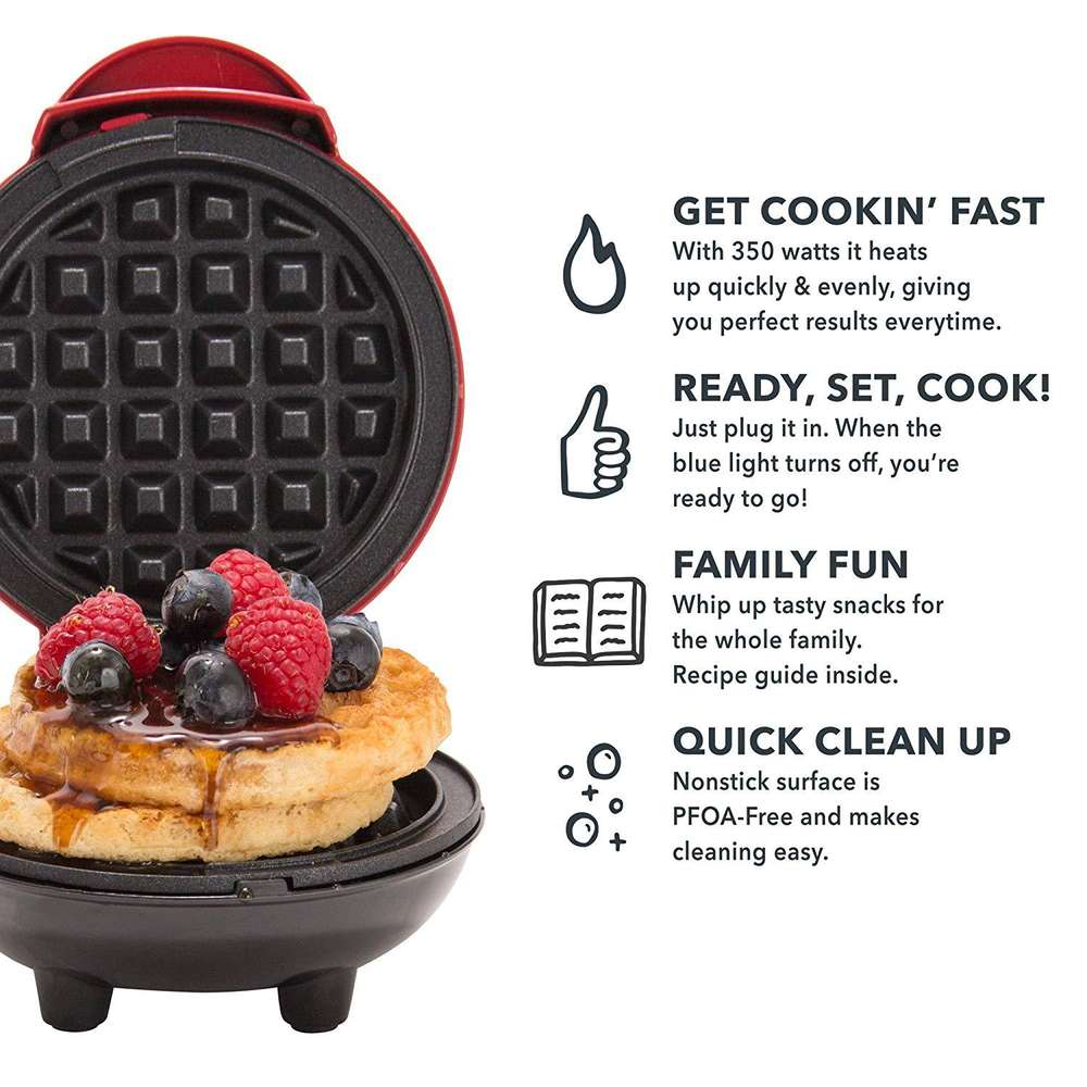 Mini Waffle Maker Household Children's Baking Machine Cake Maker - Minihomy