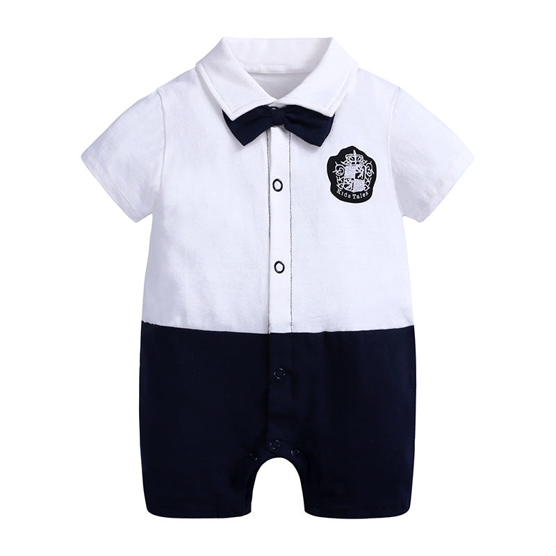 Baby Romper Gentleman Baby Jumpsuit - Minihomy