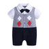 Baby Romper Gentleman Baby Jumpsuit - Minihomy