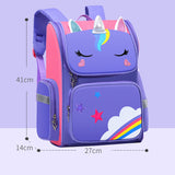 Childrens School Bags Primary School Students Grades 1 to 6 Printing - Minihomy