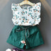 For Baby Girl Kids T-Shirt Shorts Suit - Minihomy