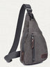 Leisure men's small boobs sports canvas multi-function outdoor slanting shoulder bag - Minihomy