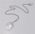 Xingyue Square Necklace Adjustable Length 925 Silver With Micro Diamonds