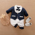 Baby Jumpsuit Spring And Autumn Gentleman Long-Sleeved Baby Clothes - Minihomy