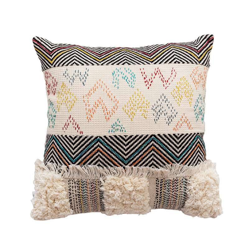 Indian Handmade Pillow Cover Square Throw Pillow cover - Minihomy