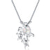 Three Turtles Platinum Opal Ladies Exquisite Necklace