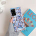 Marble Mosaic Rhombus Flower Silicone Phone Case - Minihomy