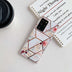 Marble Mosaic Rhombus Flower Silicone Phone Case - Minihomy