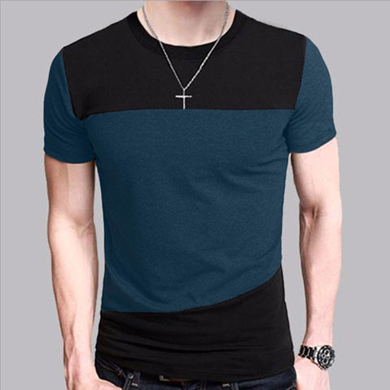 Round Neck Short-Sleeved T-Shirt Mens