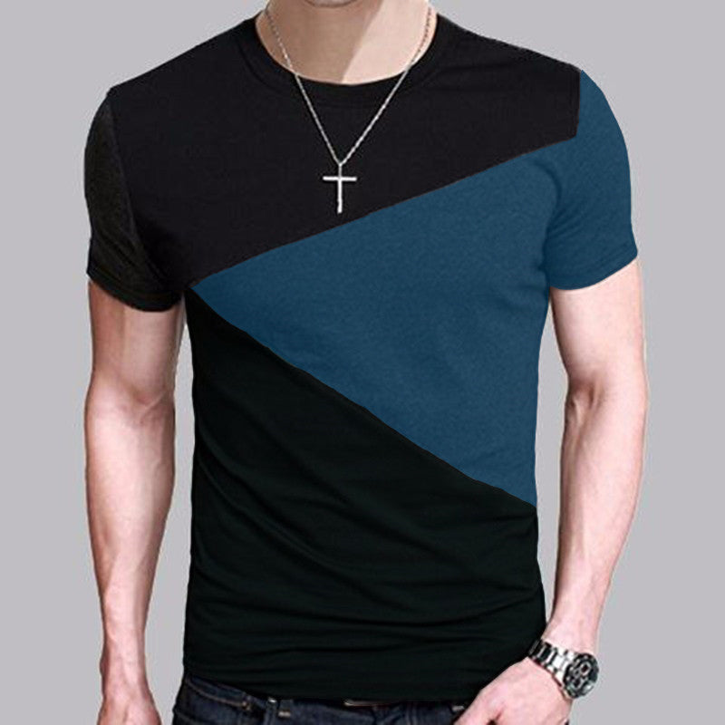 Round Neck Short-Sleeved T-Shirt Mens