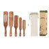 Acacia Teak Spatula Cooking kitchen Utensil Set Wooden Spurtles - Minihomy