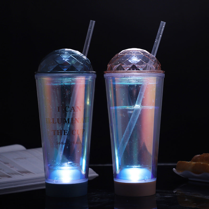 Luminous Creative Coffee Cup Plastic Cup - Minihomy