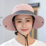 Outdoor sunshade hat couple fisherman's hat - Minihomy