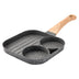 Two Hole Three In One Omelette Pan With Bacon Steak Pan - Minihomy