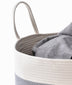 Cotton Rope Laundry Storage Basket - Minihomy