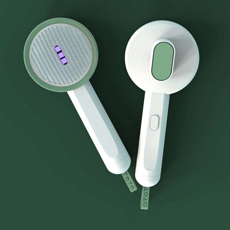 Hoopet 2-In-1 Durable Functional Pet Comb Detector UVC Cat Moss Detection Lamp Dog Hair Remover Cat Brush Grooming Tools - Minihomy