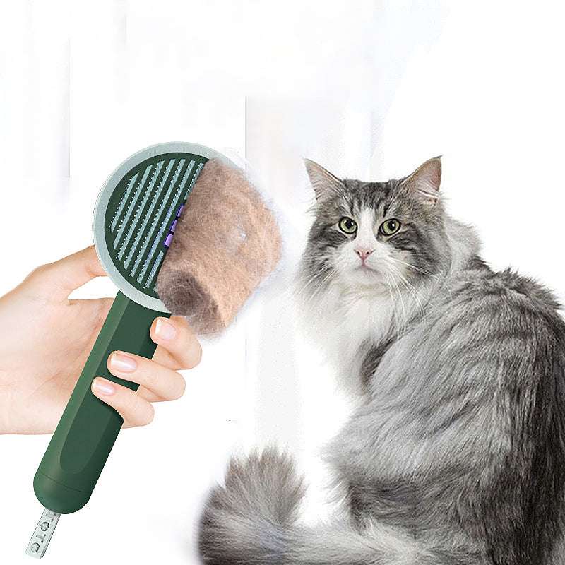 Hoopet 2-In-1 Durable Functional Pet Comb Detector UVC Cat Moss Detection Lamp Dog Hair Remover Cat Brush Grooming Tools - Minihomy