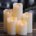 LED Electronic Candle Light Oblique Mouth Ordinary Artificial Paraffin Fake Candle Light - Minihomy