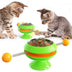 Rotatable Cat Toys Supplies With Catnip Interactive Training Toys For Cats - Minihomy