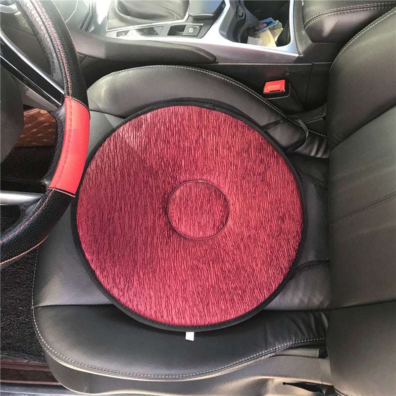 360 Degree Rotation Seat Cushion Mats For Chair Car Office Home Bottom Seats Breathable Chair Cushion For Elderly Pregnant Woman - Minihomy