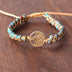 Natural Agate Beads Hand-woven Yoga Friendship Lover Bracelet - Minihomy