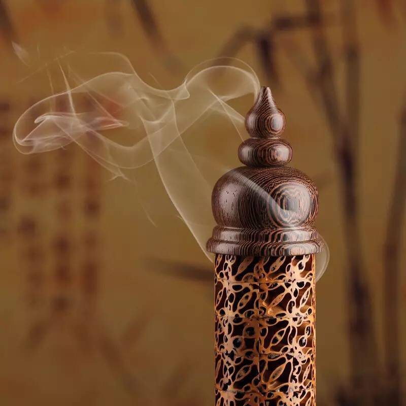 Wenge Wood Hollow Walnut Vertical Incense